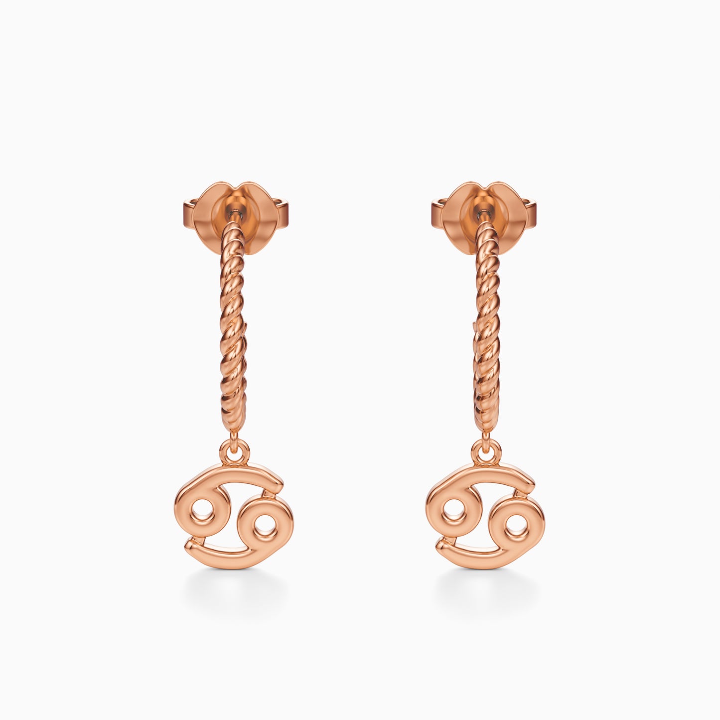 Cancer Dangle Earrings