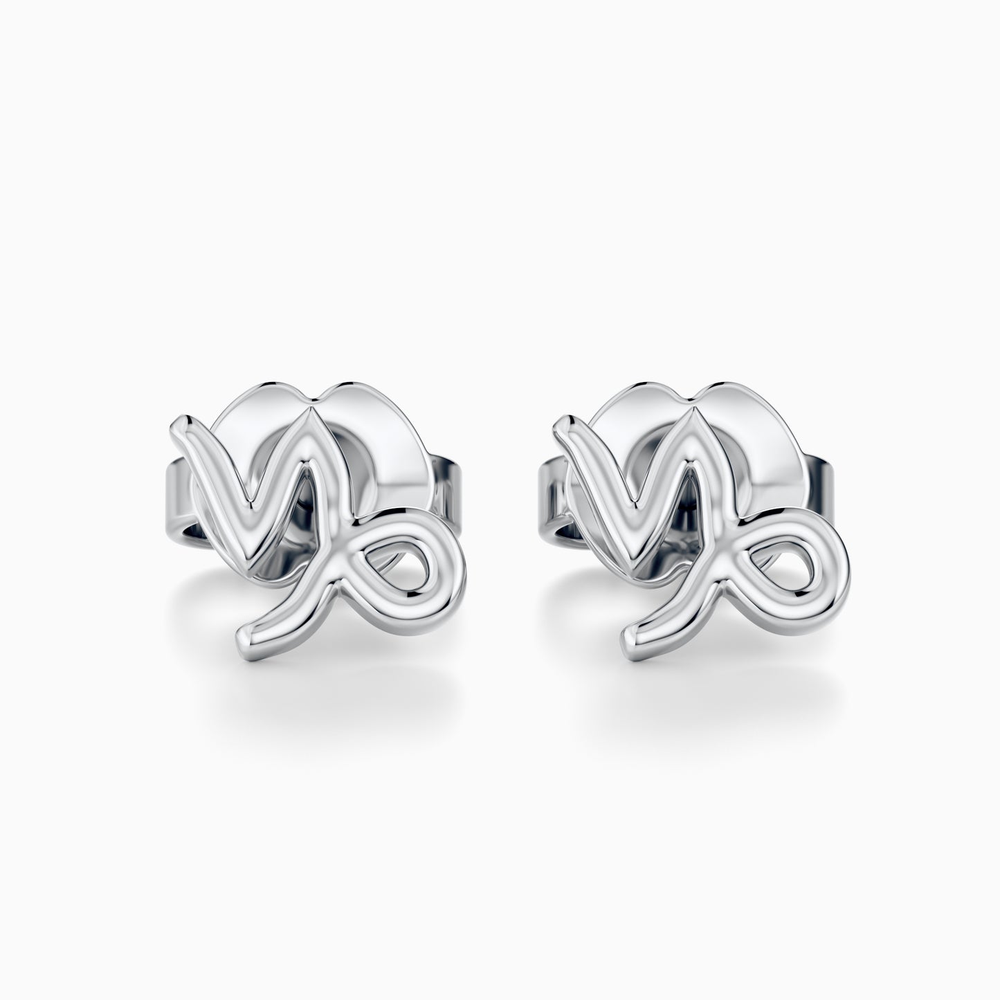 Capricorn Stud Earrings