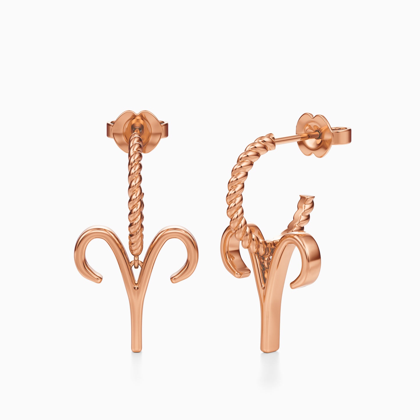 Large Aries Dangle Earrings