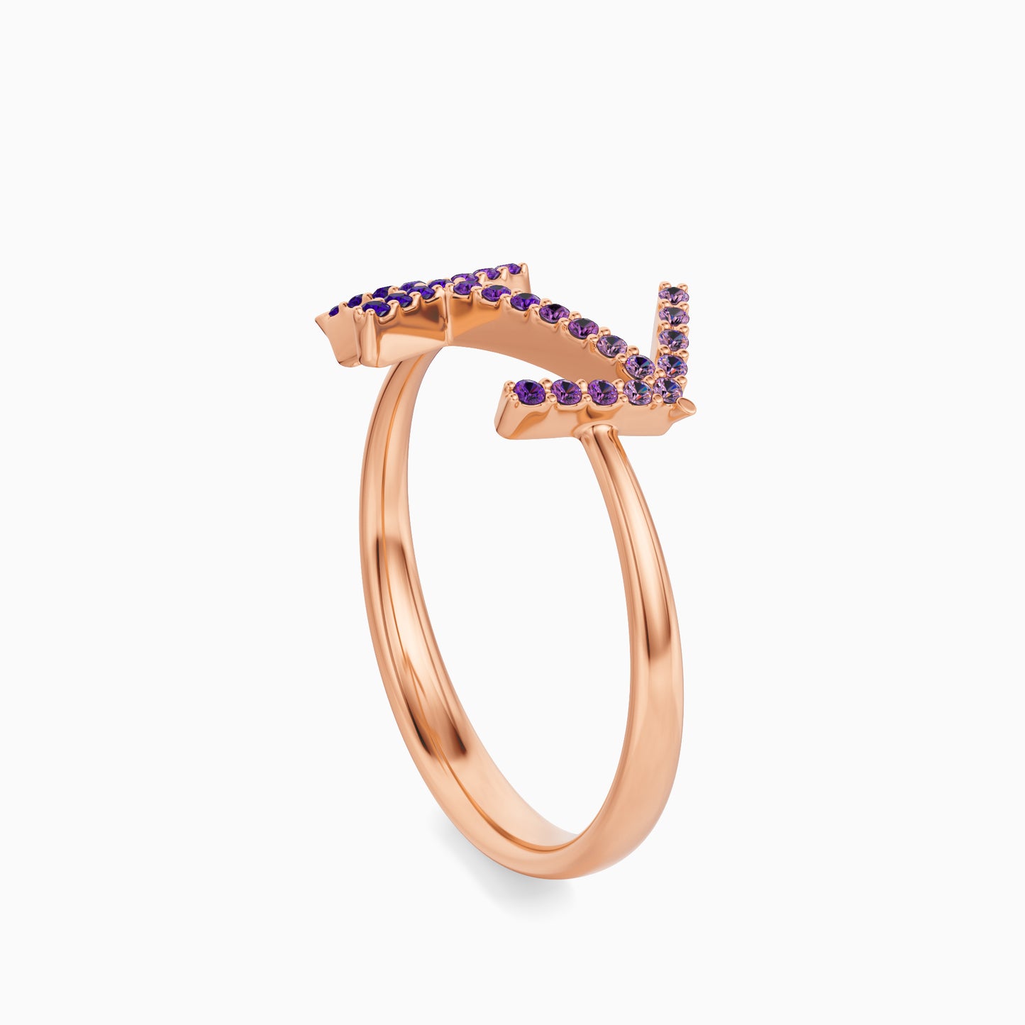 Large Sapphire Sagittarius Ring