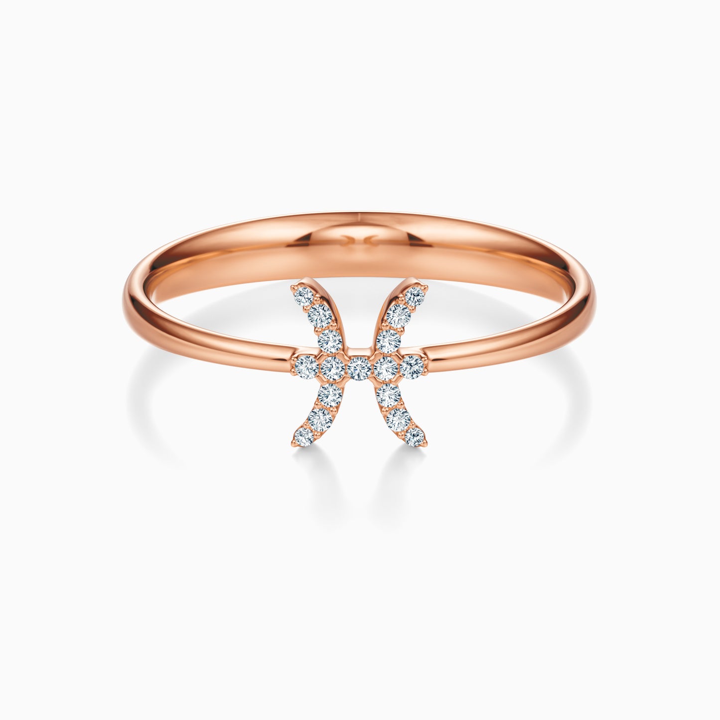 Diamond Pisces Ring