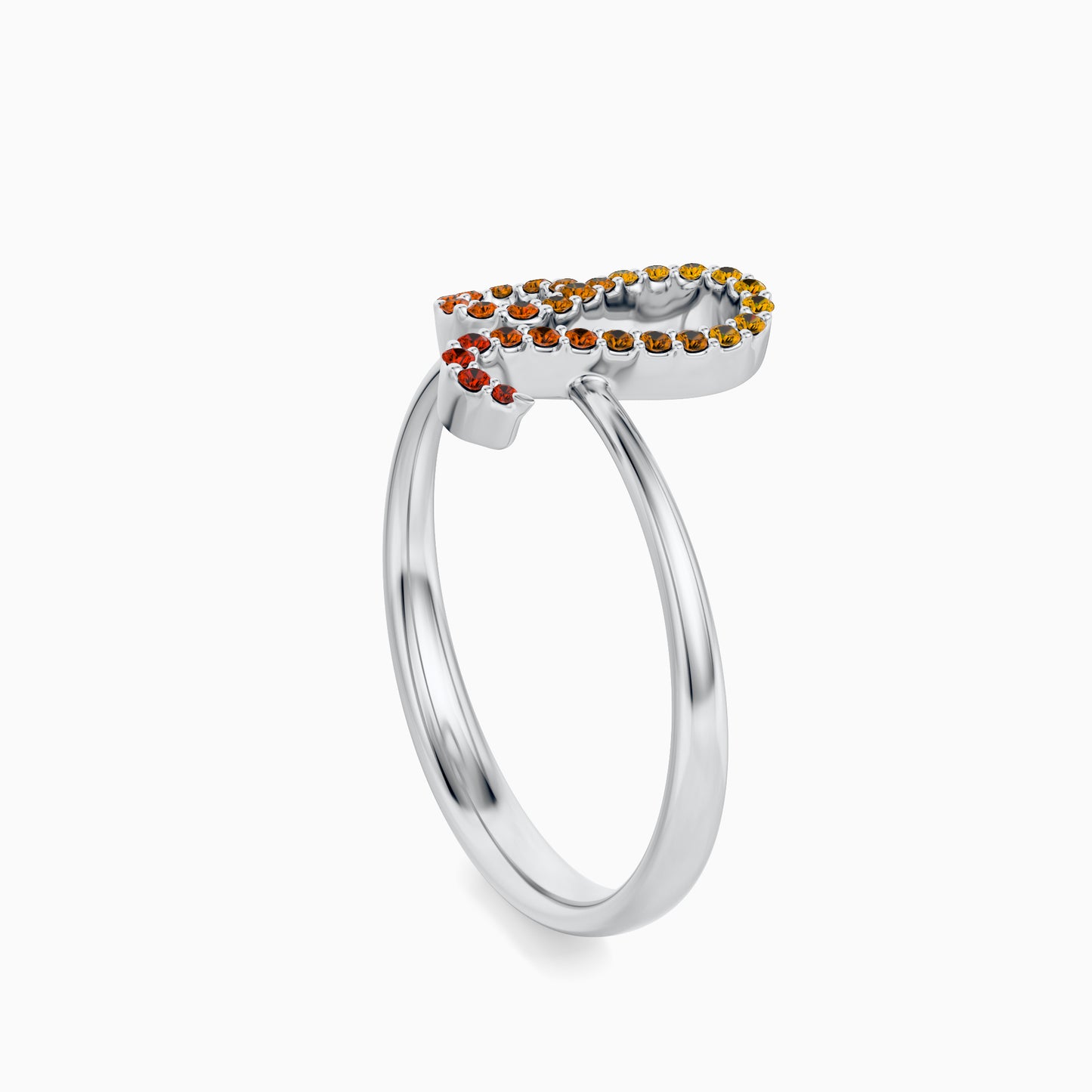 Large Sapphire Leo Ring