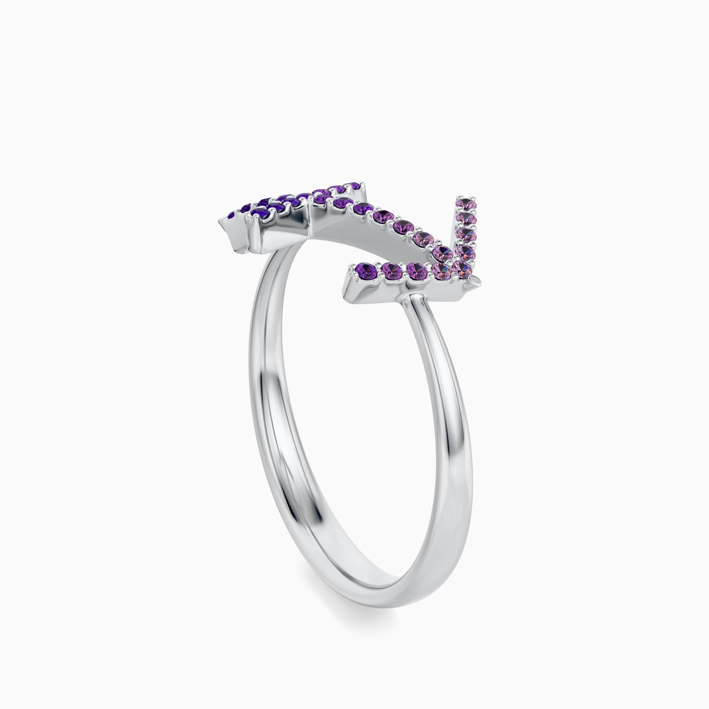 Large Sapphire Sagittarius Ring
