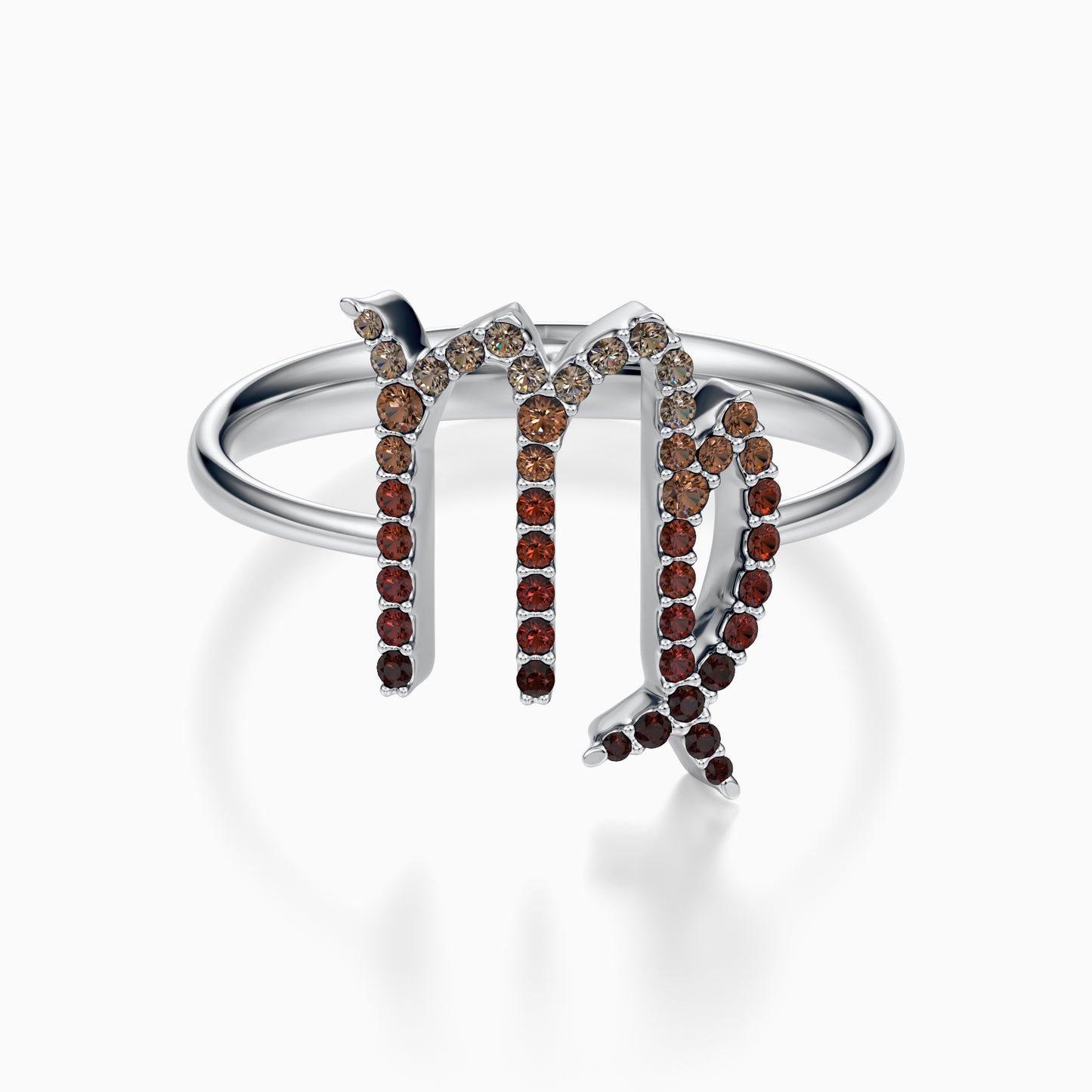 Large Sapphire Virgo Ring