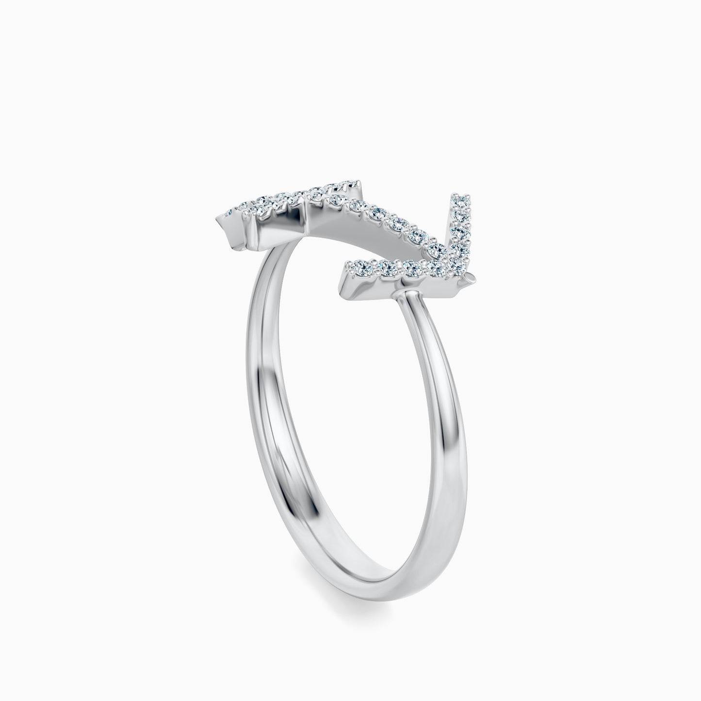 Large Diamond Sagittarius Ring