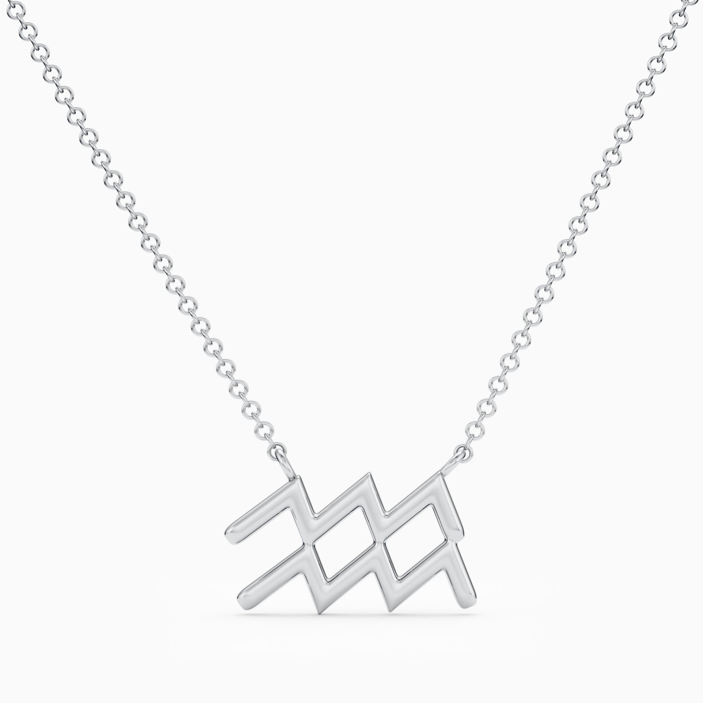 Large Aquarius Necklace