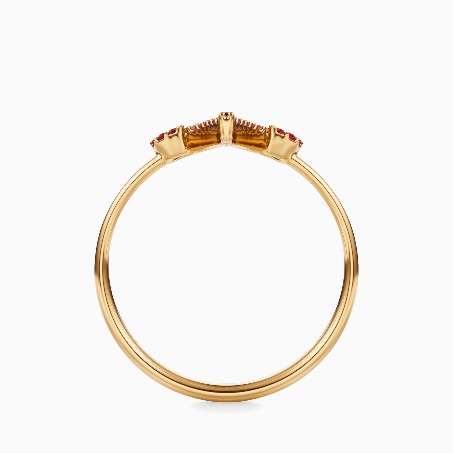 Large Sapphire Aries Ring