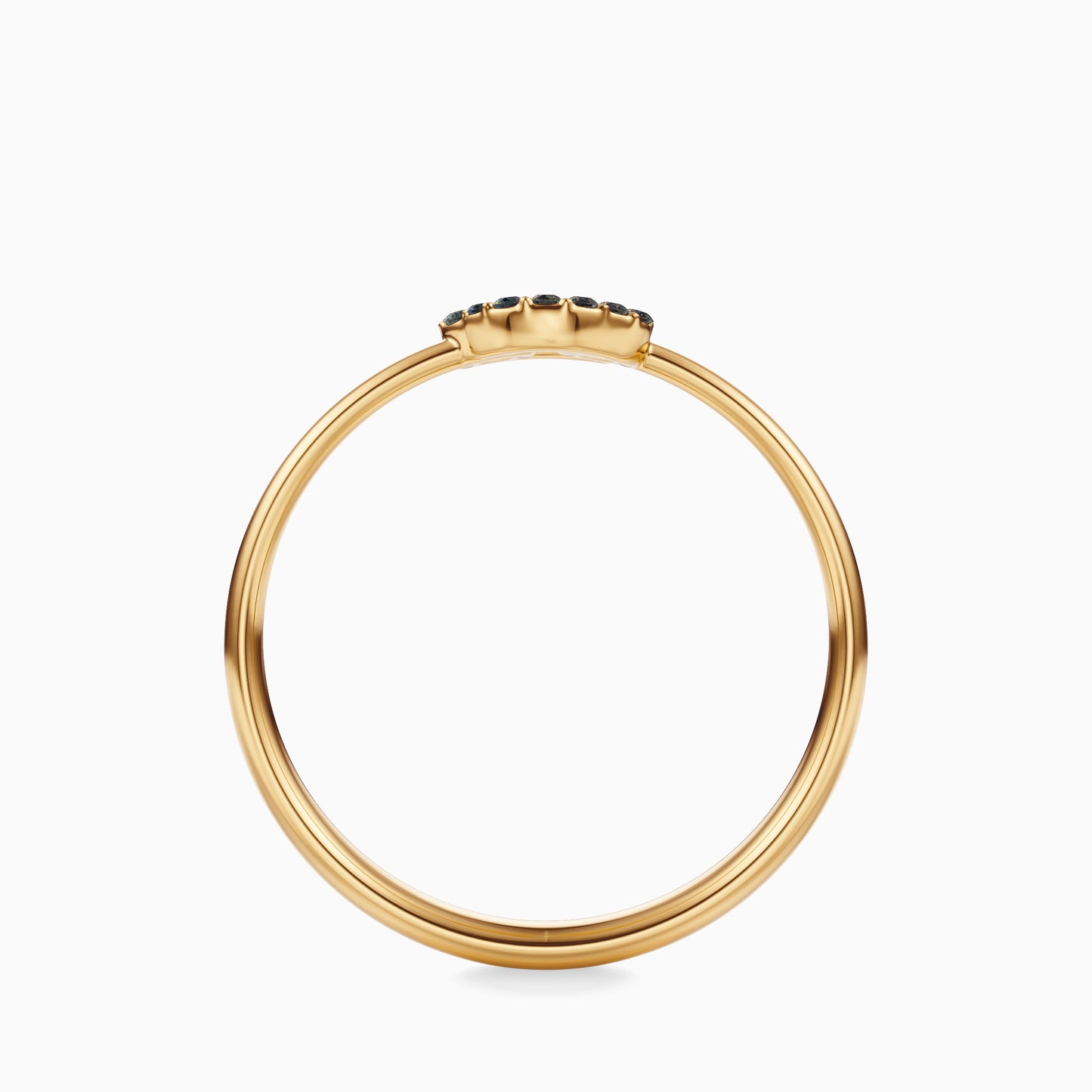 Sapphire Cancer Ring