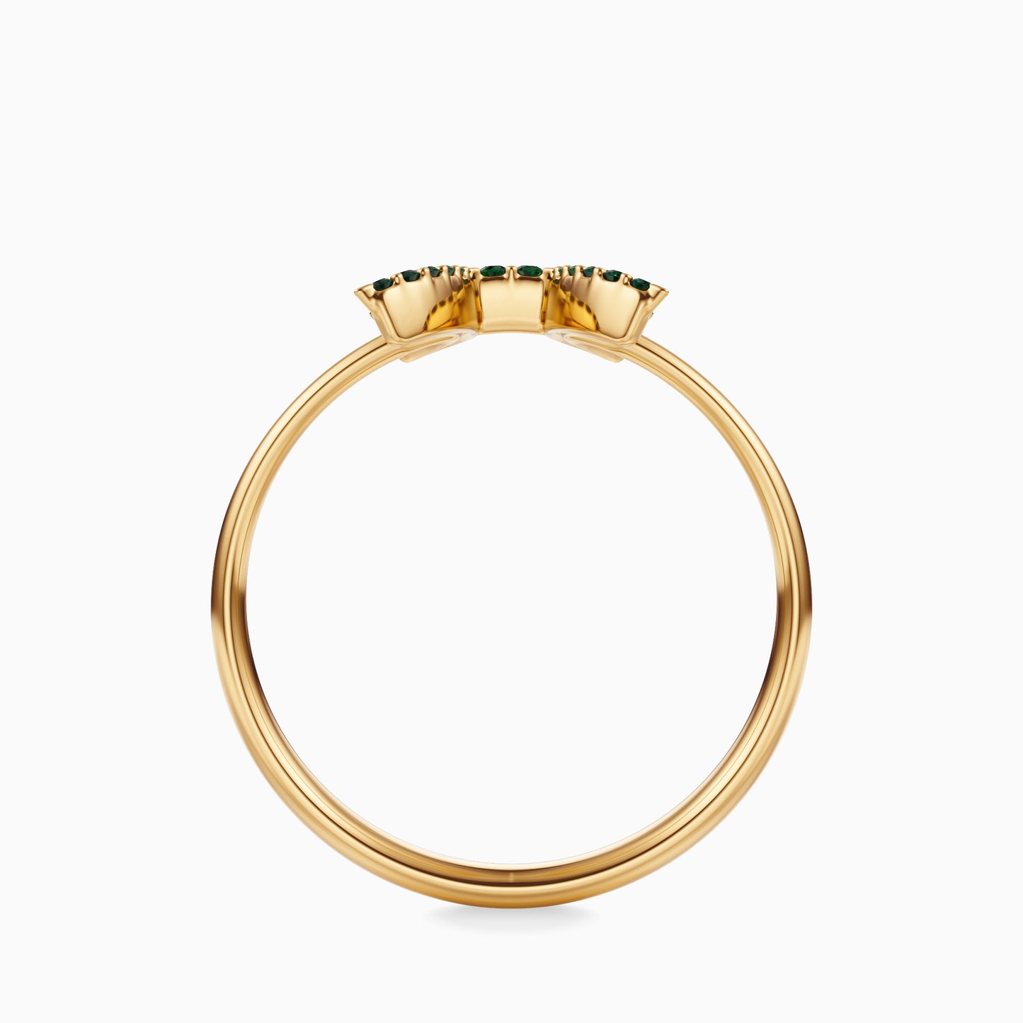 Large Sapphire Pisces Ring
