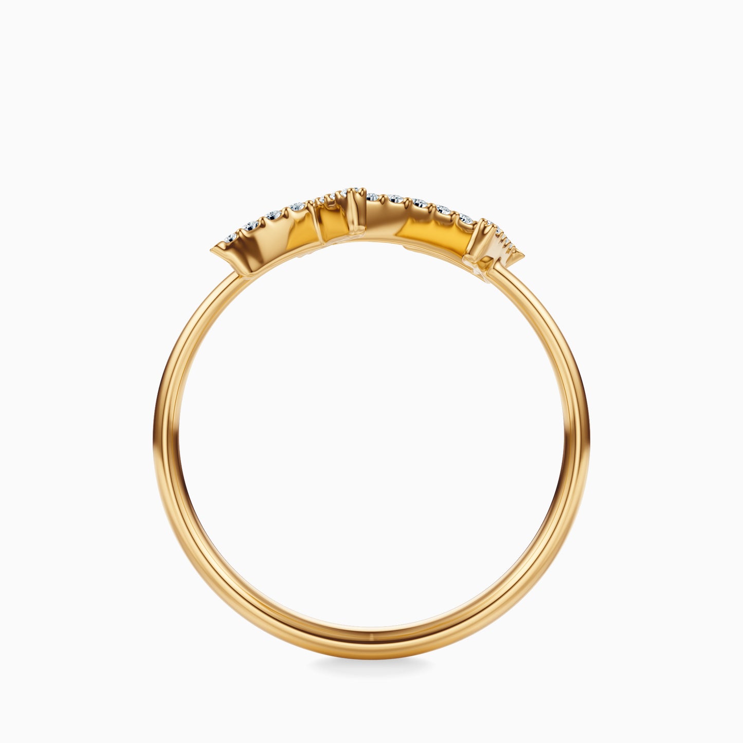 Large Diamond Sagittarius Ring
