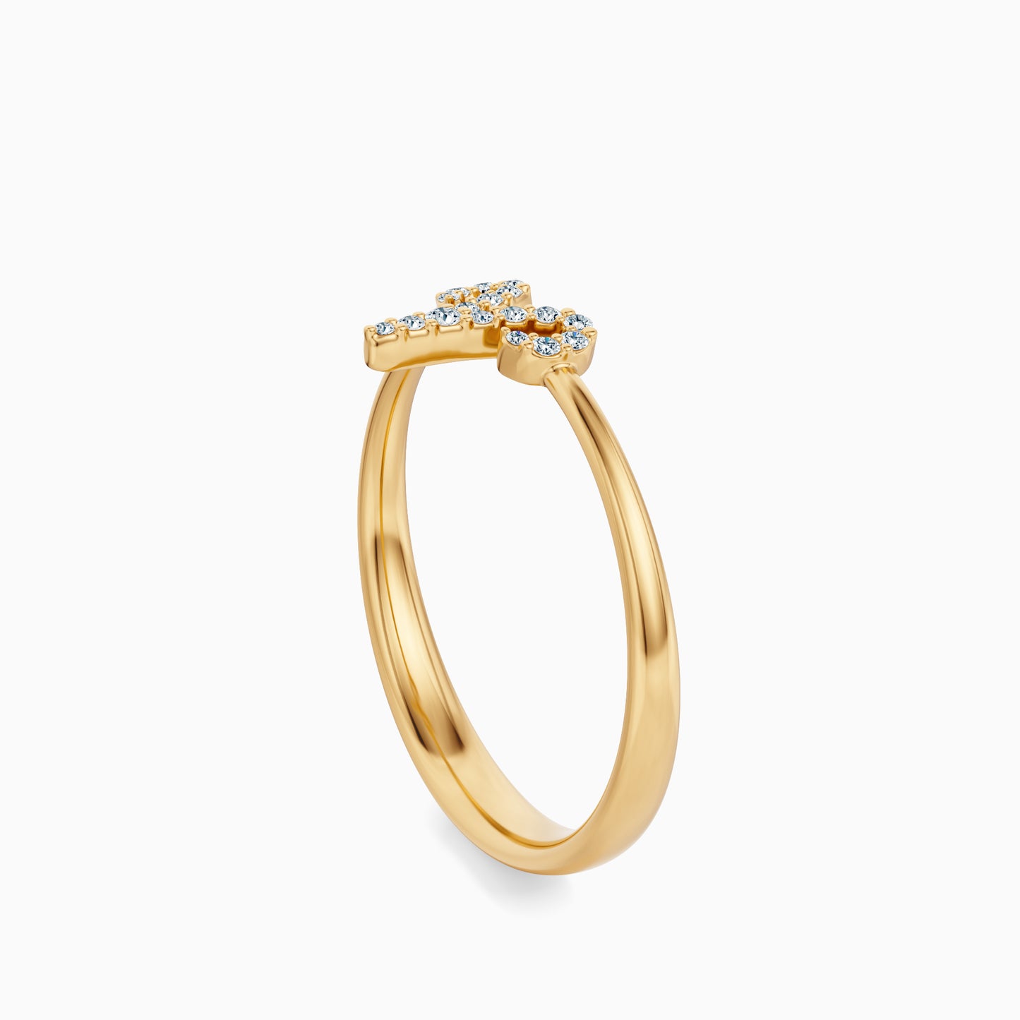 Diamond Aries Ring