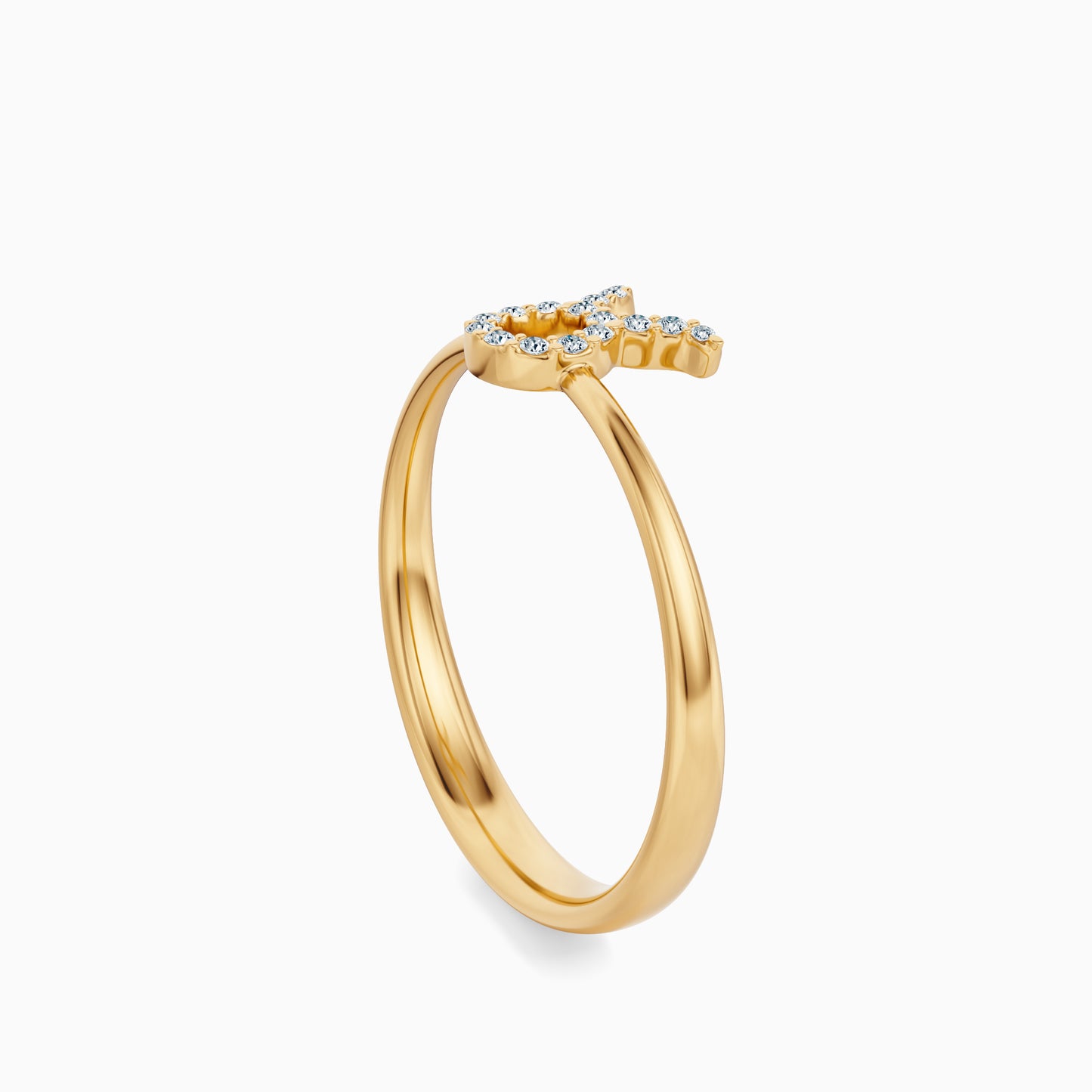 Diamond Taurus Ring