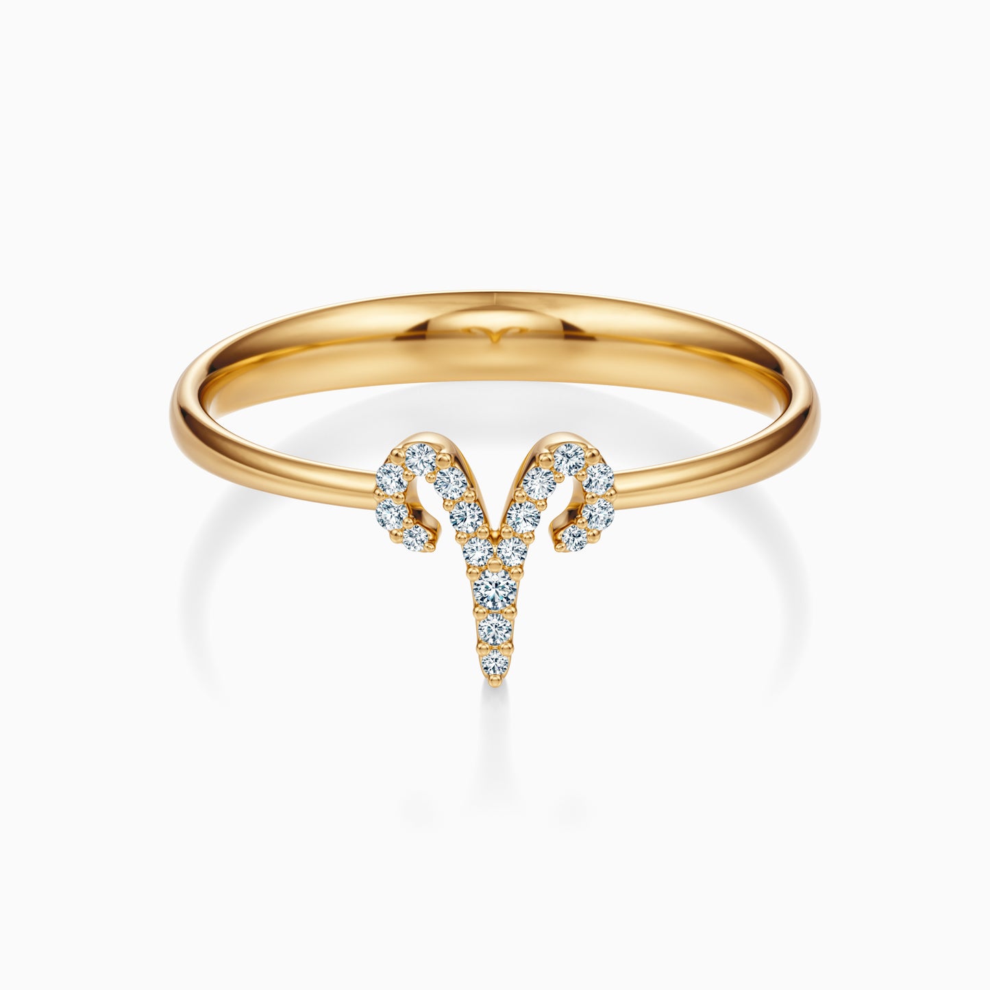 Diamond Aries Ring