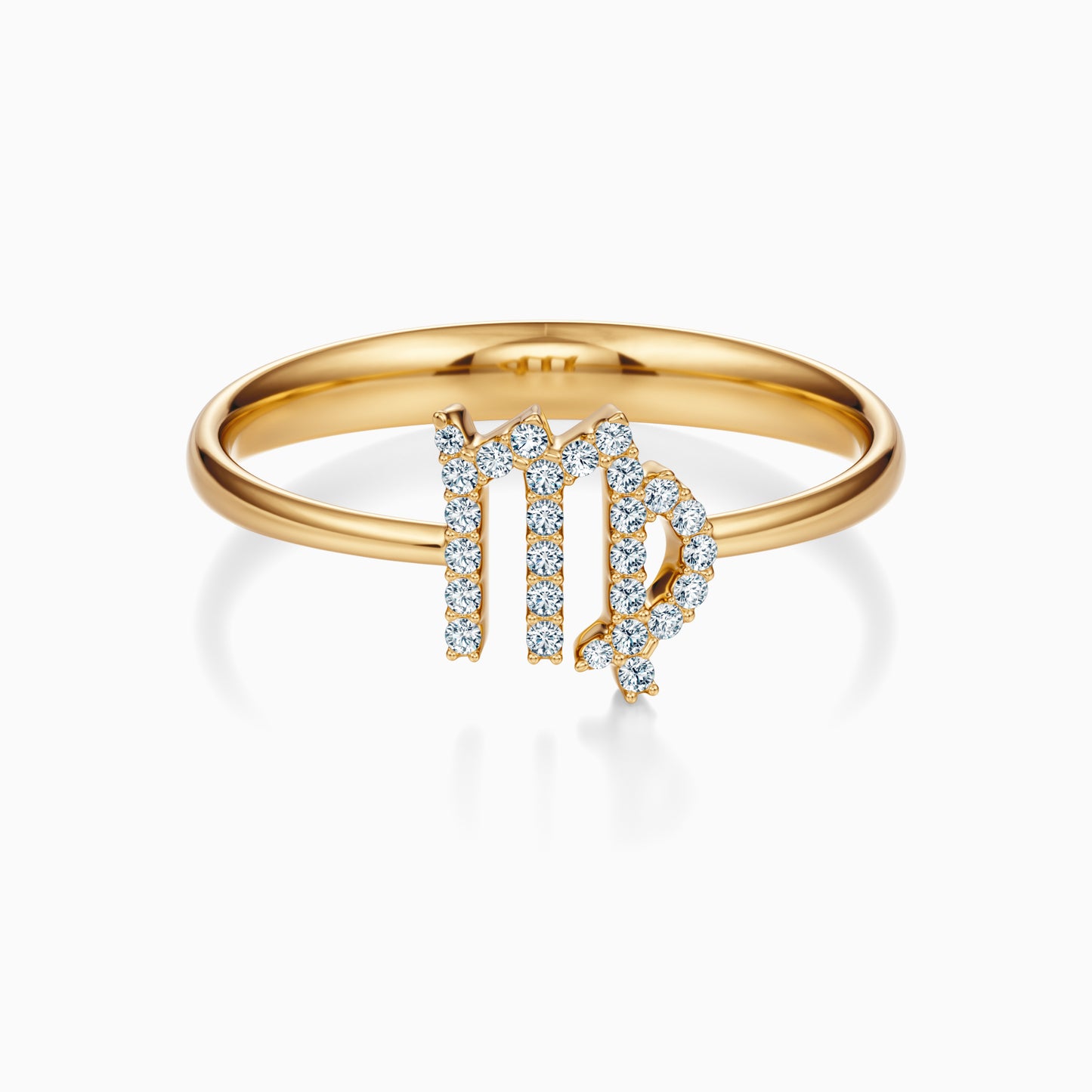 Diamond Virgo Ring