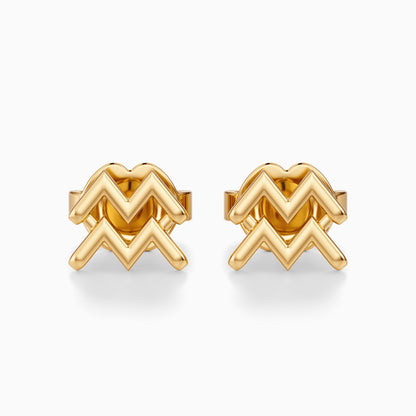 Aquarius Stud Earrings