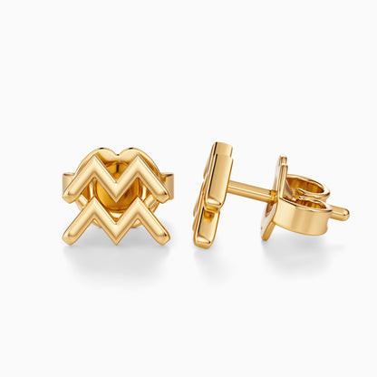 Aquarius Stud Earrings