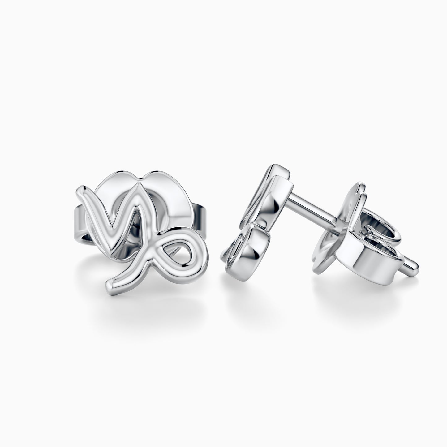 Capricorn Stud Earrings