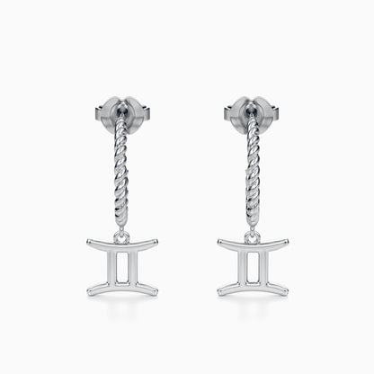 Gemini Dangle Earrings