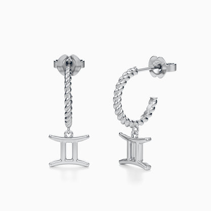 Gemini Dangle Earrings