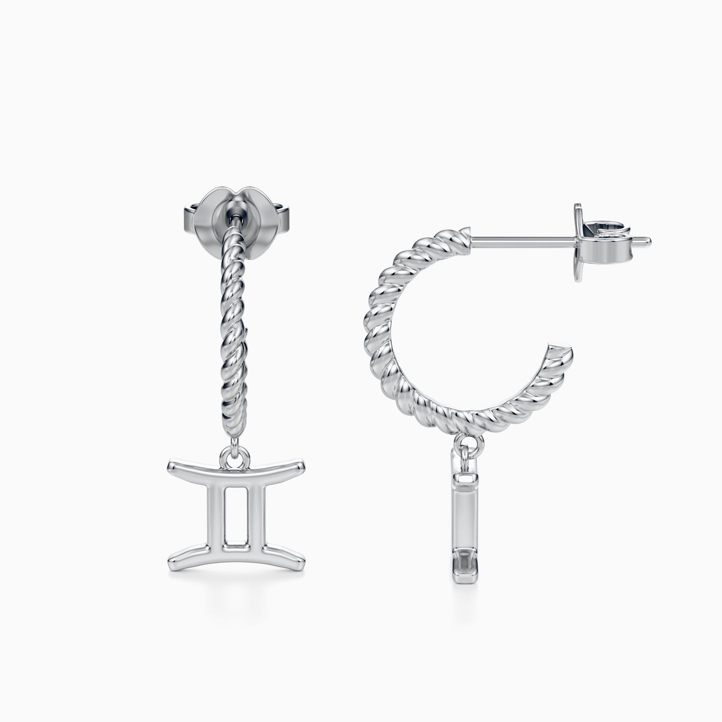 Gemini Dangle Earrings