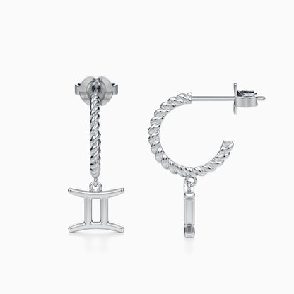 Gemini Dangle Earrings