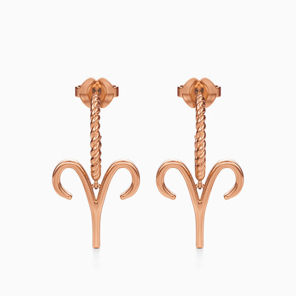 Large Aries Dangle Earrings