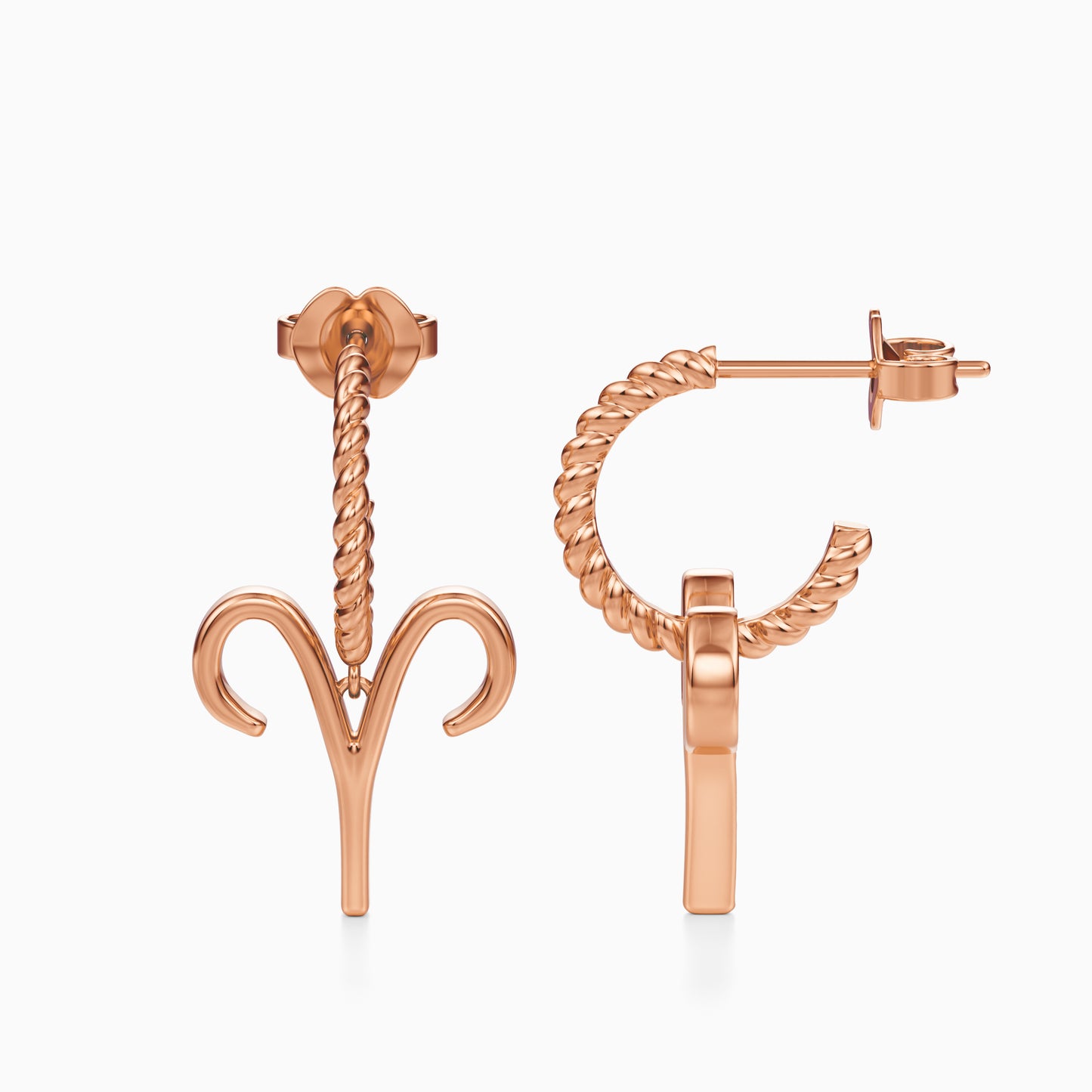 Large Aries Dangle Earrings