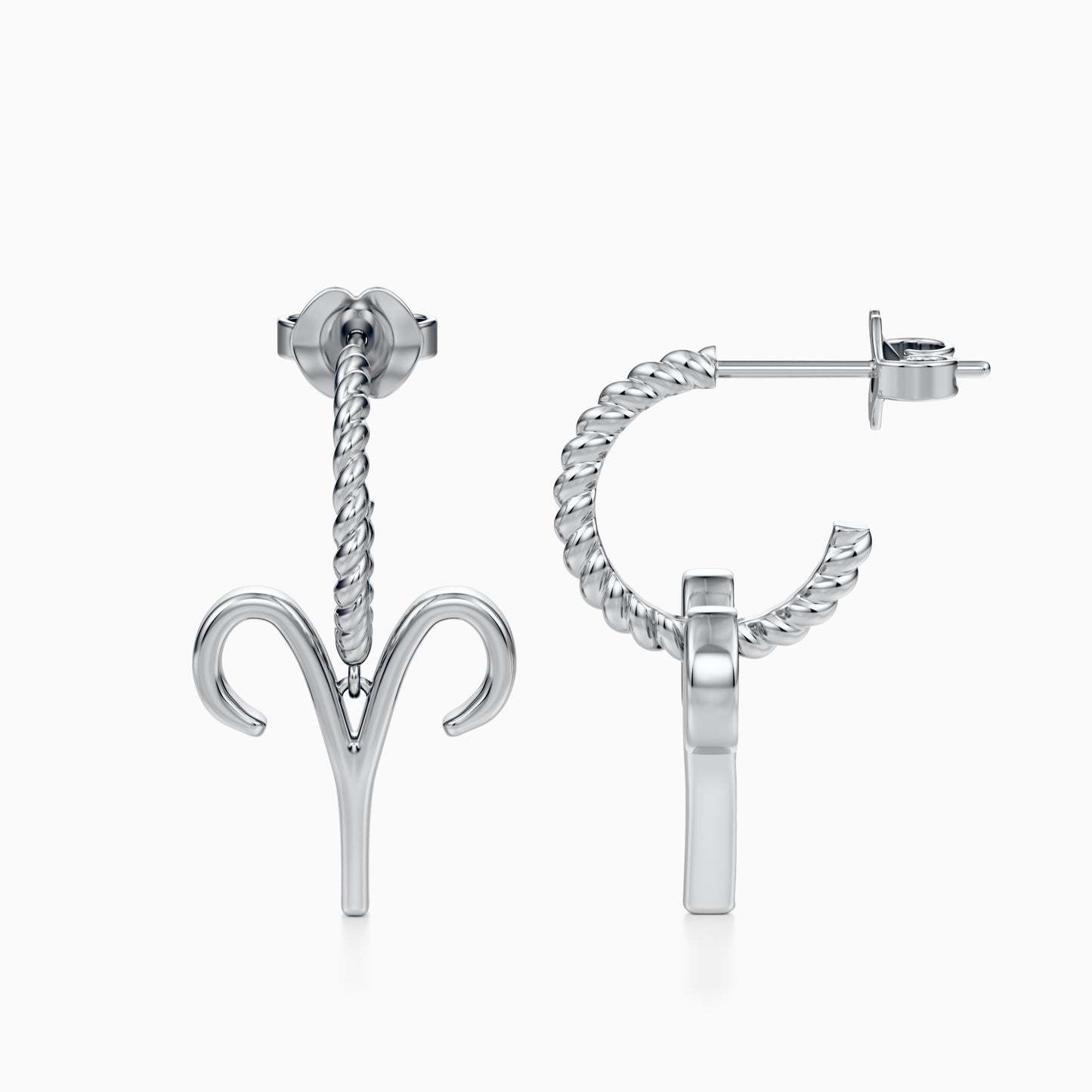 Large Aries Dangle Earrings
