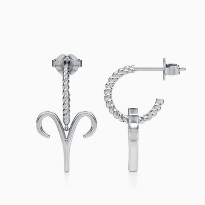 Large Aries Dangle Earrings