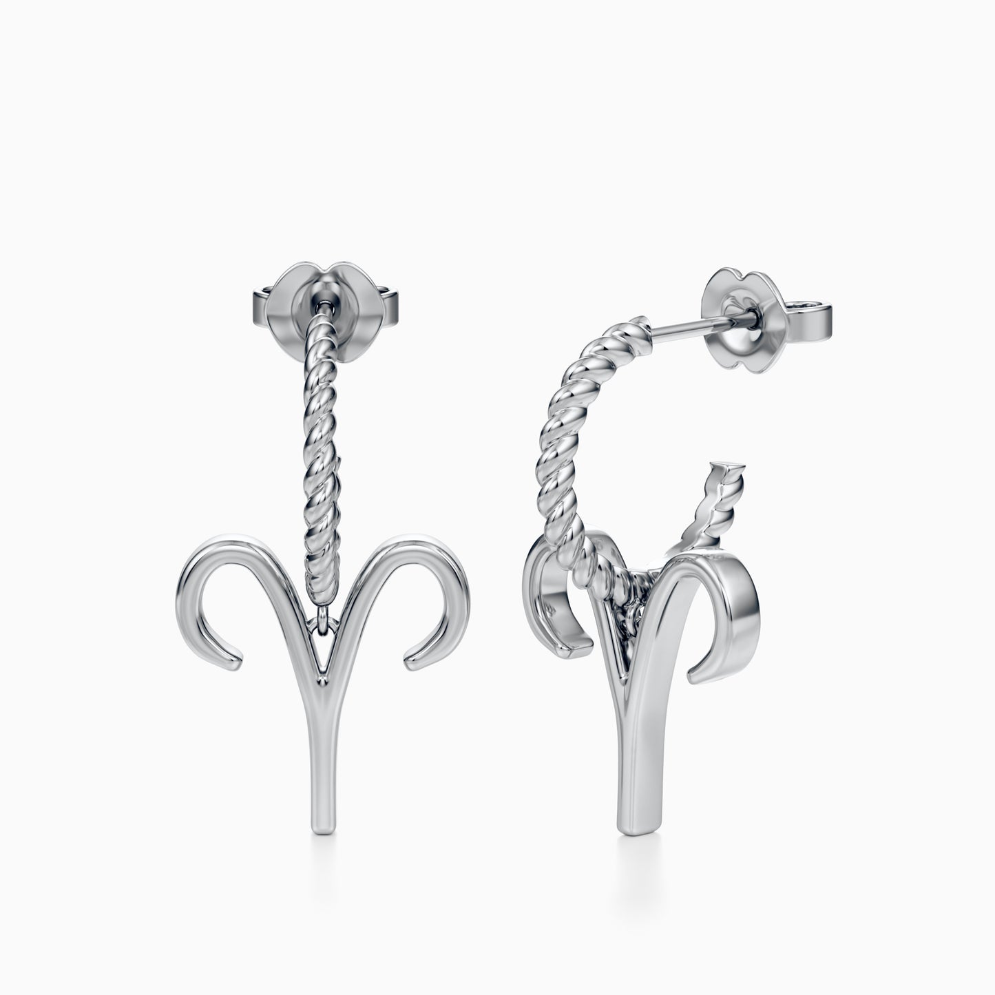 Large Aries Dangle Earrings