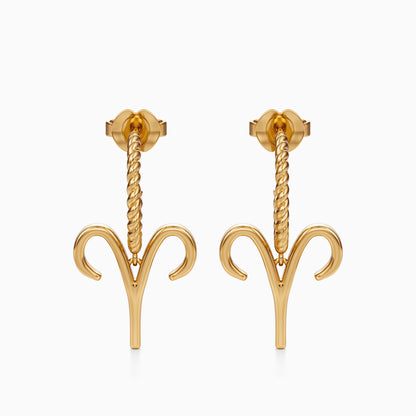 Large Aries Dangle Earrings