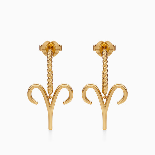Large Aries Dangle Earrings