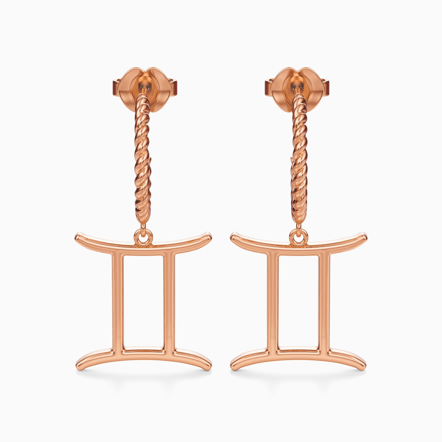 Large Gemini Dangle Earrings