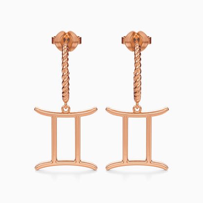 Large Gemini Dangle Earrings