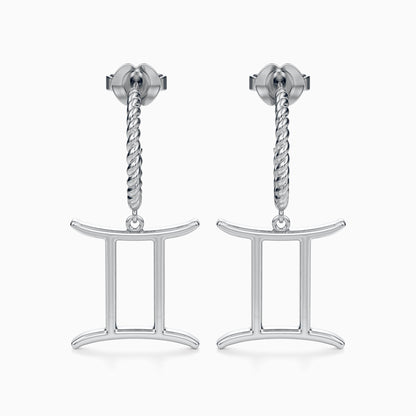 Large Gemini Dangle Earrings