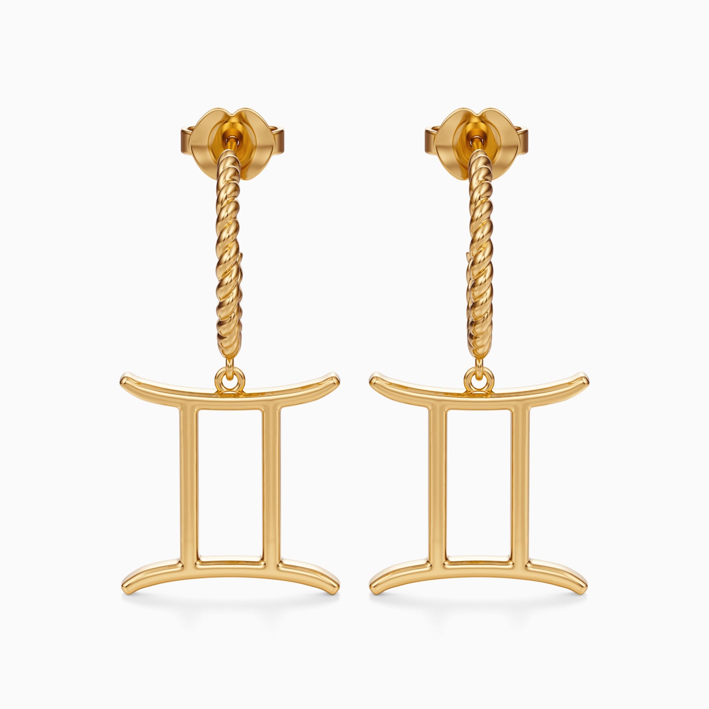 Large Gemini Dangle Earrings