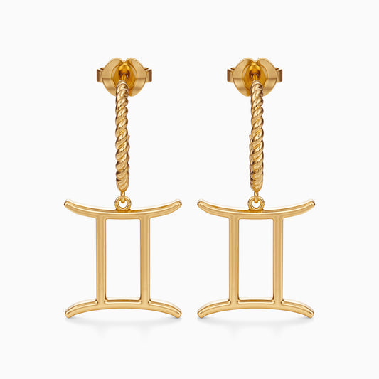 Large Gemini Dangle Earrings