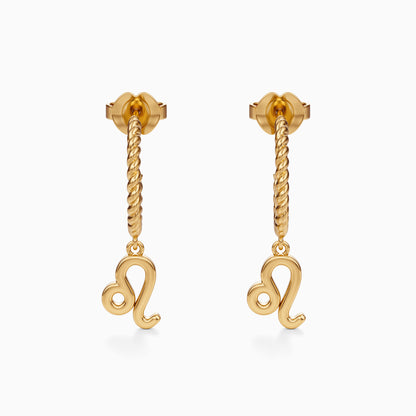 Leo Dangle Earrings