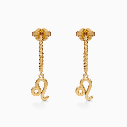 Leo Dangle Earrings