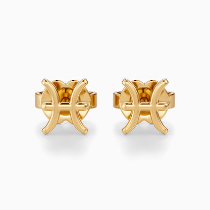 Pisces Stud Earrings
