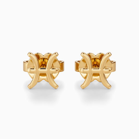 Pisces Stud Earrings