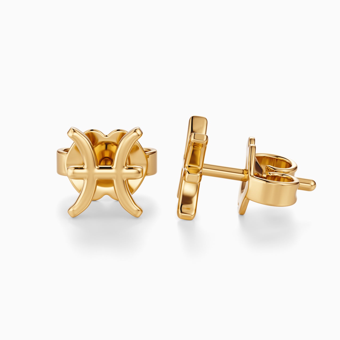 Pisces Stud Earrings