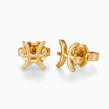 Pisces Stud Earrings
