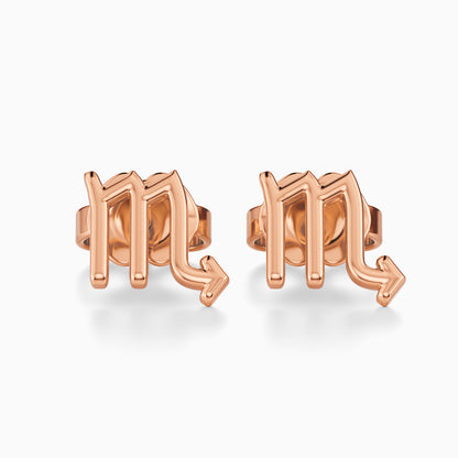 Scorpio Stud Earrings