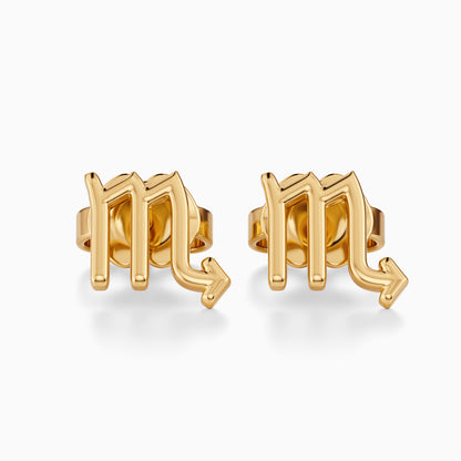 Scorpio Stud Earrings