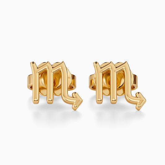 Scorpio Stud Earrings