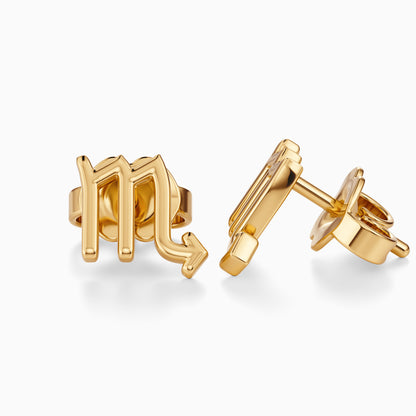 Scorpio Stud Earrings
