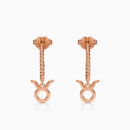 Taurus Dangle Earrings
