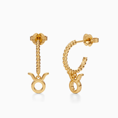Taurus Dangle Earrings