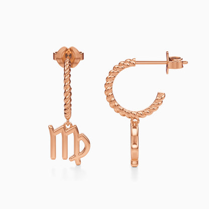Virgo Dangle Earrings